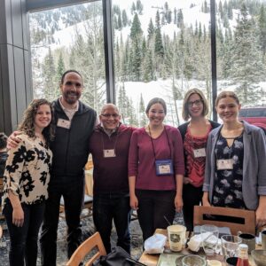 Group of applied math researchers at Snowbird